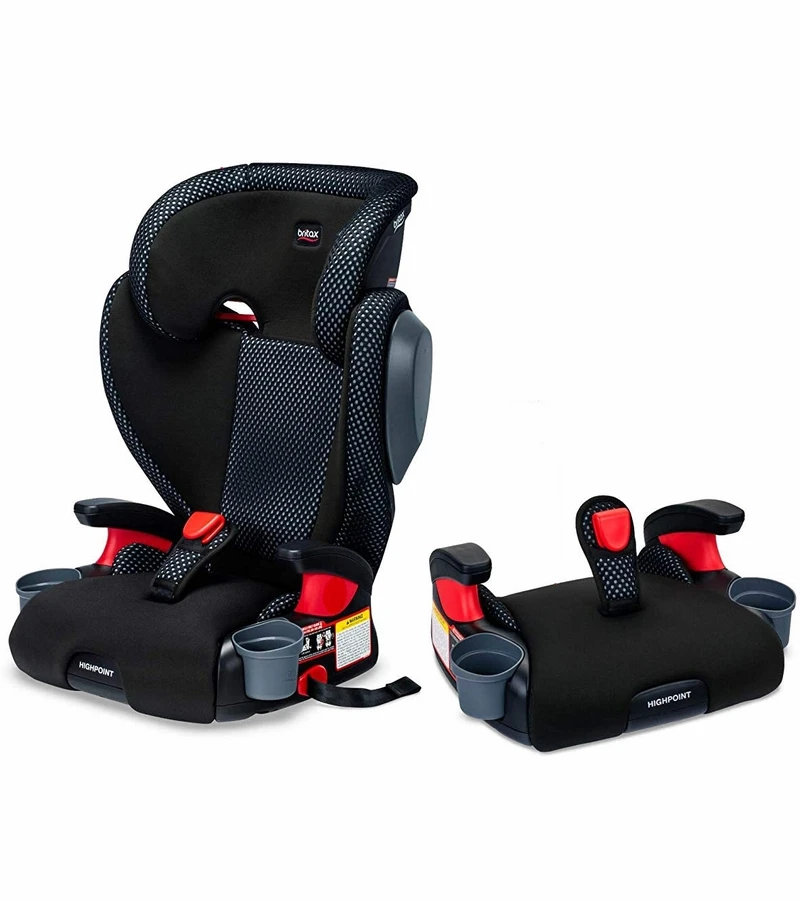 Britax Highpoint 2-Stage Belt Positioning Booster Car Seat - Cool Flow Gray 1 Britax Highpoint 2-Stage Belt Positioning Booster Car Seat - Cool Flow Gray