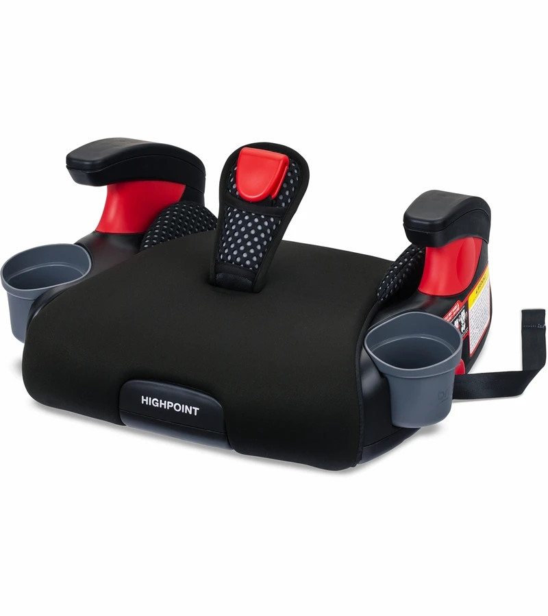 Britax Highpoint 2-Stage Belt Positioning Booster Car Seat - Cool Flow Gray 4 Britax Highpoint 2-Stage Belt Positioning Booster Car Seat - Cool Flow Gray - Image 4