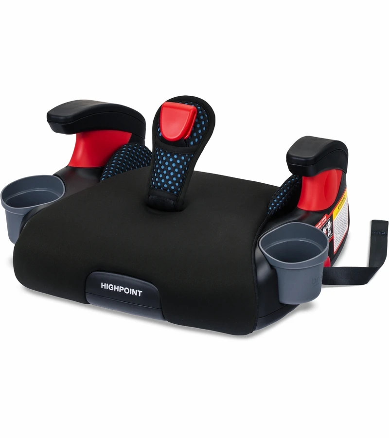 Britax Highpoint 2-Stage Belt Positioning Booster Car Seat - Cool Flow Teal 4 Britax Highpoint 2-Stage Belt Positioning Booster Car Seat - Cool Flow Teal - Image 4