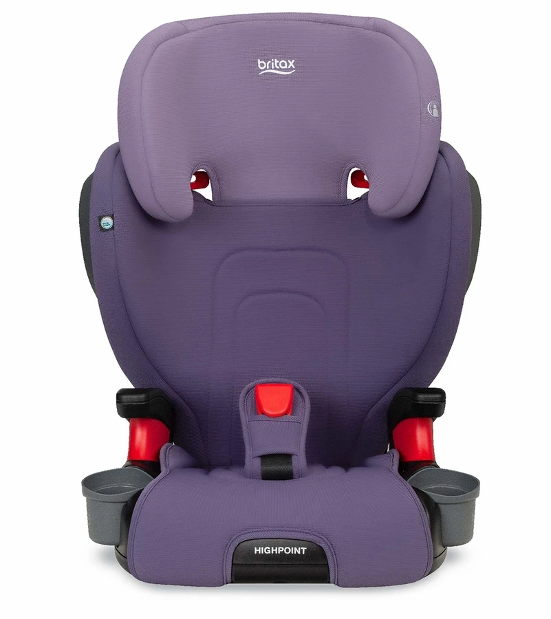 Britax Highpoint 2-Stage Belt Positioning Booster Car Seat - Purple Ombre 6 Britax Highpoint 2-Stage Belt Positioning Booster Car Seat - Purple Ombre - Image 6