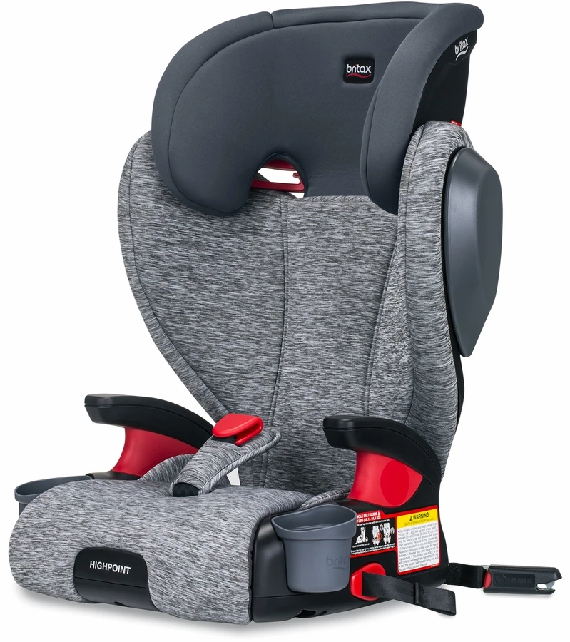 Britax Highpoint High Back Belt Positioning Booster Car Seat - Asher 2 Britax Highpoint High Back Belt Positioning Booster Car Seat - Asher - Image 2