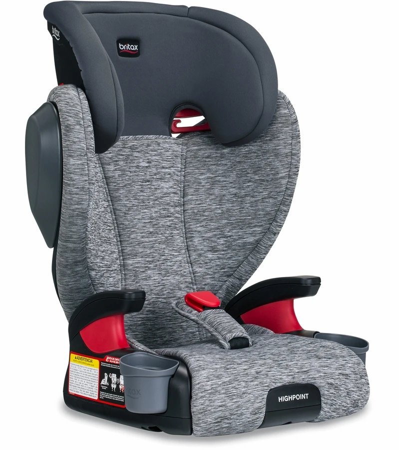 Britax Highpoint High Back Belt Positioning Booster Car Seat - Asher 3 Britax Highpoint High Back Belt Positioning Booster Car Seat - Asher - Image 3