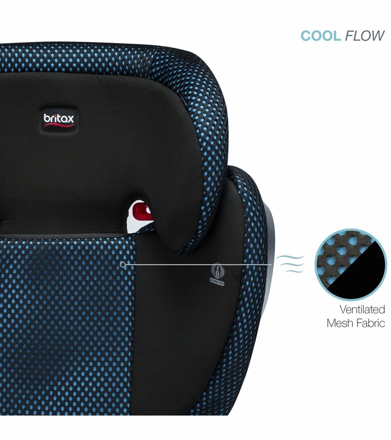 Britax Highpoint High Back Belt Positioning Booster Car Seat - Cool Flow Teal 4 Britax Highpoint High Back Belt Positioning Booster Car Seat - Cool Flow Teal - Image 4