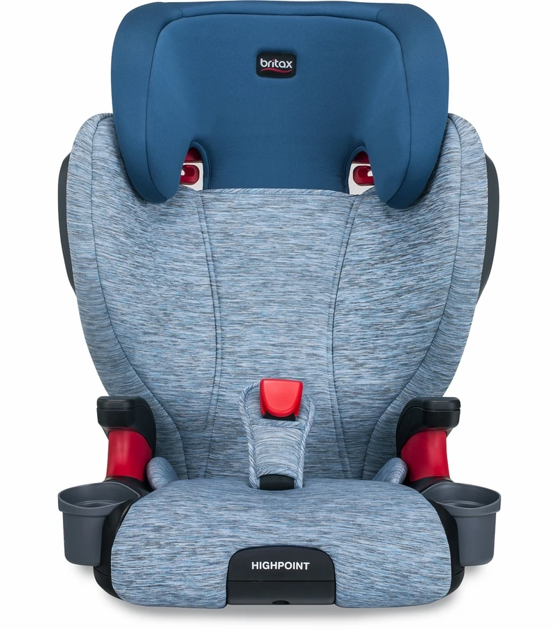Britax Highpoint High Back Belt Positioning Booster Car Seat - Seaglass 1 Britax Highpoint High Back Belt Positioning Booster Car Seat - Seaglass