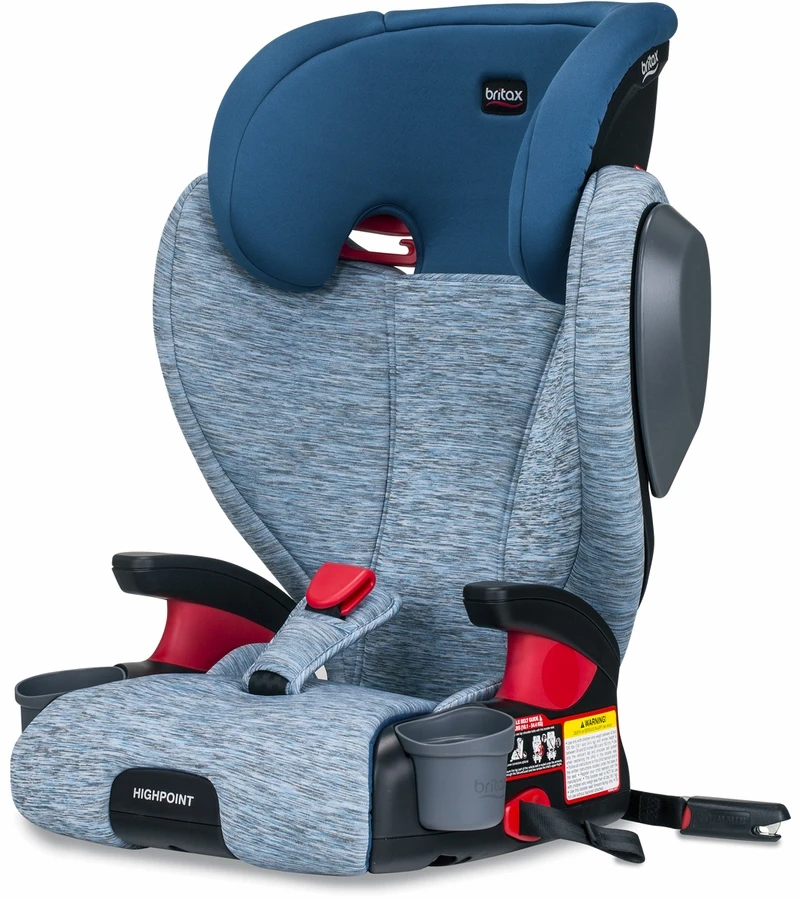 Britax Highpoint High Back Belt Positioning Booster Car Seat - Seaglass 3 Britax Highpoint High Back Belt Positioning Booster Car Seat - Seaglass - Image 3