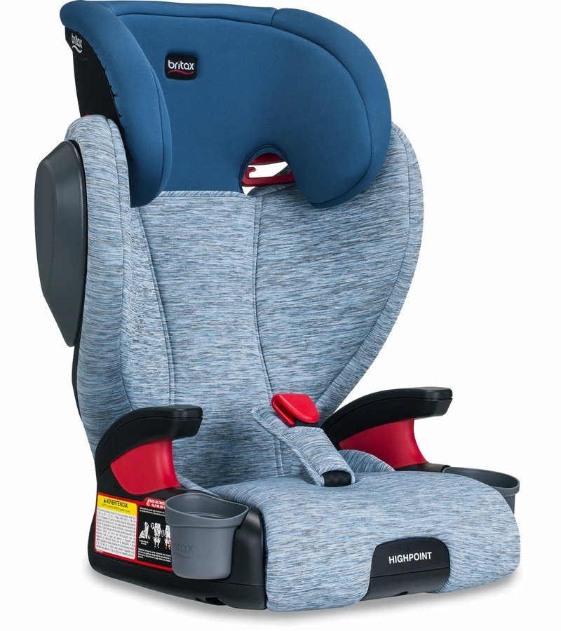 Britax Highpoint High Back Belt Positioning Booster Car Seat - Seaglass 4 Britax Highpoint High Back Belt Positioning Booster Car Seat - Seaglass - Image 4