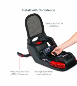 Britax Infant Car Seat Base Gen 2 With Anti-Rebound Bar & SafeCenter LATCH Installation 9 Britax Infant Car Seat Base Gen 2 With Anti-Rebound Bar & SafeCenter LATCH Installation -Britax || Graco || Maxi-Cosi Shop britax infant car seat base gen 2 with anti rebound bar safecenter latch installation 171
