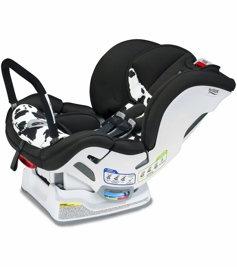 Britax Marathon ClickTight Anti-Rebound Bar Convertible Car Seat - Cowmooflage 2 Britax Marathon ClickTight Anti-Rebound Bar Convertible Car Seat - Cowmooflage - Image 2