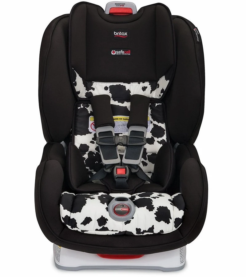 Britax Marathon ClickTight Anti-Rebound Bar Convertible Car Seat - Cowmooflage 4 Britax Marathon ClickTight Anti-Rebound Bar Convertible Car Seat - Cowmooflage - Image 4