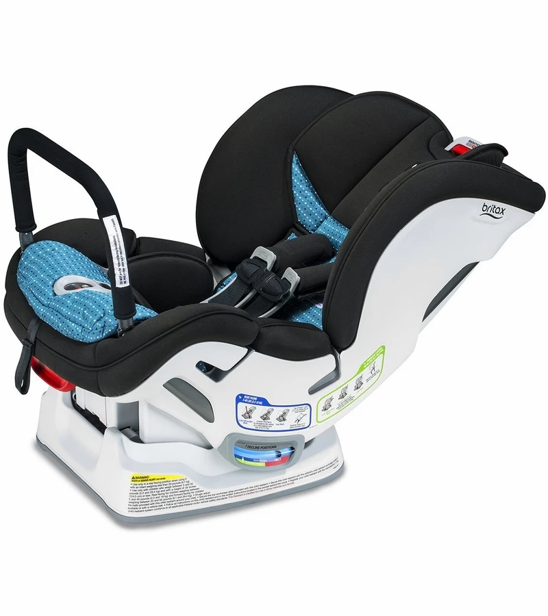 Britax Marathon ClickTight Anti-Rebound Bar Convertible Car Seat - Oasis 2 Britax Marathon ClickTight Anti-Rebound Bar Convertible Car Seat - Oasis - Image 2