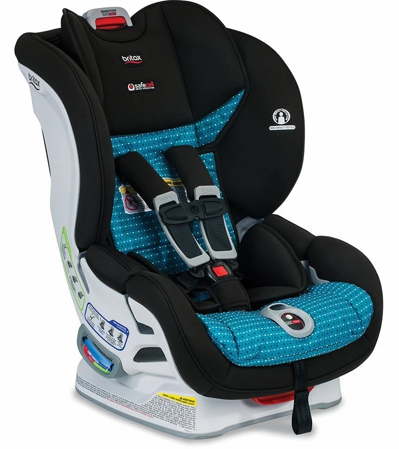 Britax Marathon ClickTight Anti-Rebound Bar Convertible Car Seat - Oasis 3 Britax Marathon ClickTight Anti-Rebound Bar Convertible Car Seat - Oasis - Image 3