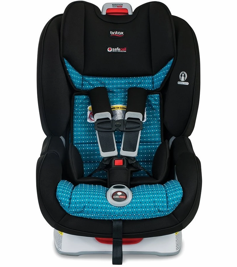 Britax Marathon ClickTight Anti-Rebound Bar Convertible Car Seat - Oasis 4 Britax Marathon ClickTight Anti-Rebound Bar Convertible Car Seat - Oasis - Image 4