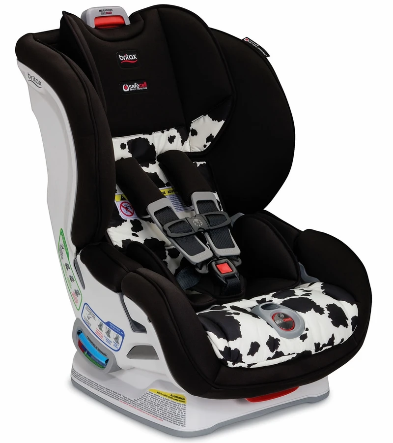 Britax Marathon ClickTight Convertible Car Seat - Cowmooflage 2 Britax Marathon ClickTight Convertible Car Seat - Cowmooflage - Image 2