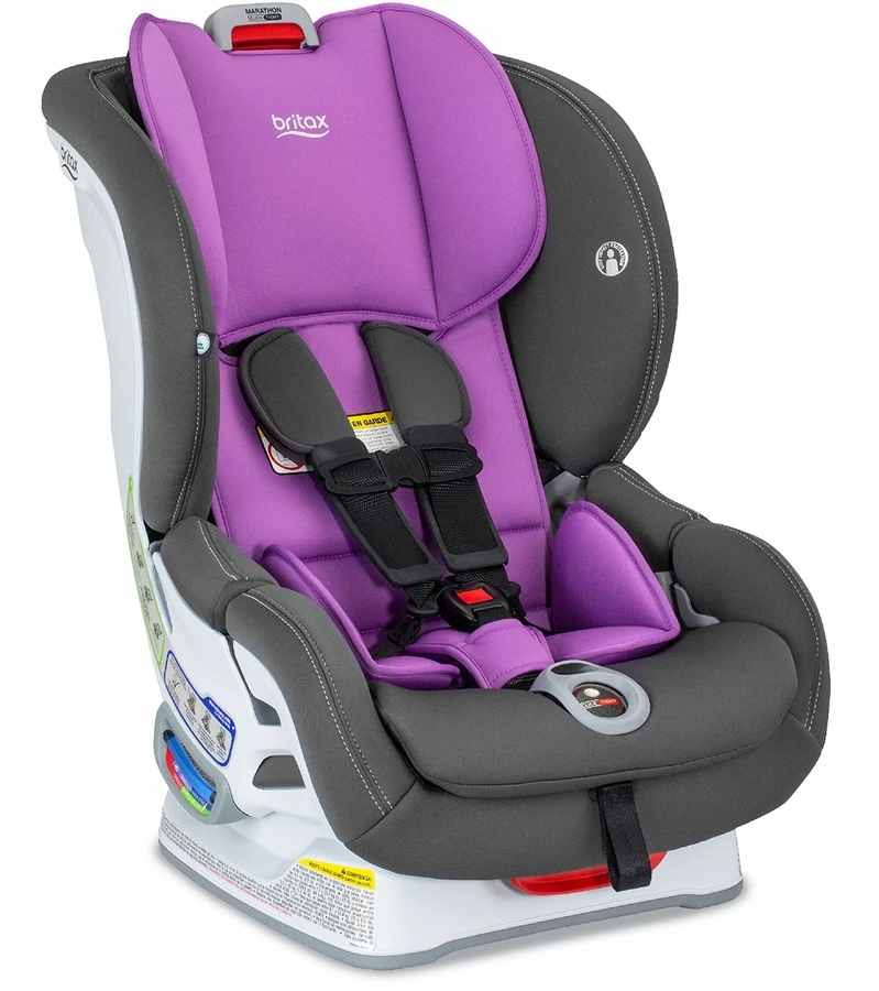 Britax Marathon Clicktight Convertible Car Seat - Mod Purple (SafeWash) 1 Britax Marathon Clicktight Convertible Car Seat - Mod Purple (SafeWash)