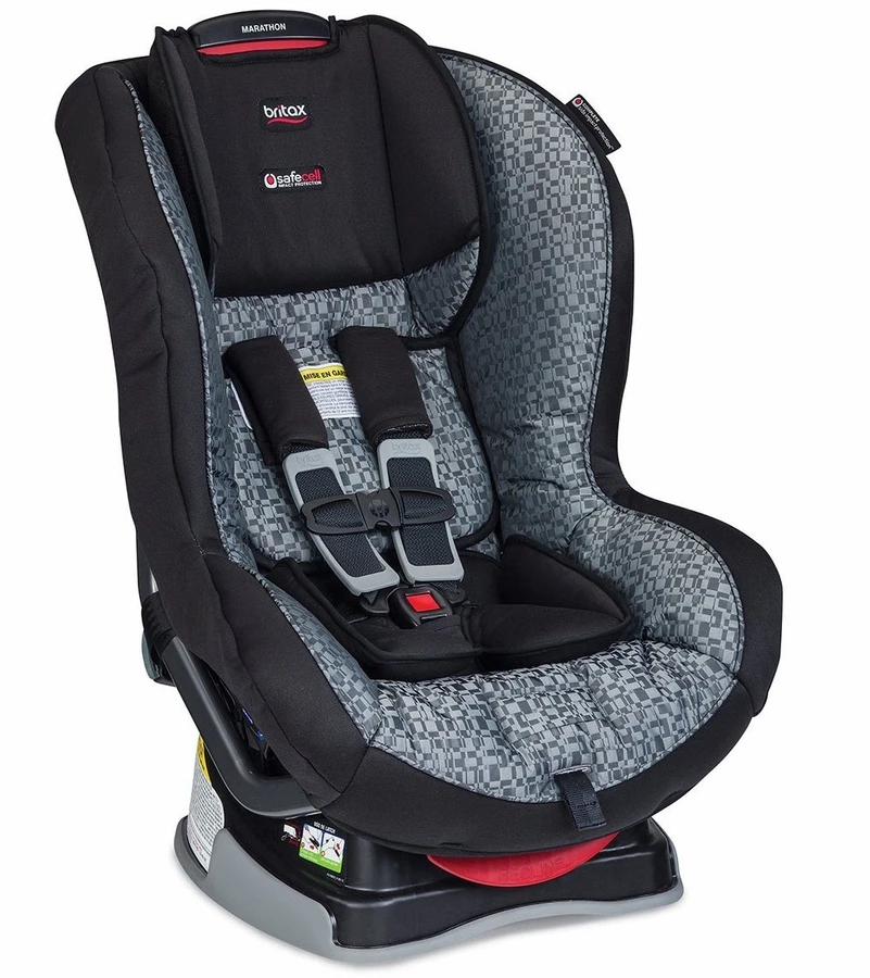 Britax Marathon G4.1 Convertible Car Seat - Silver Cloud 1 Britax Marathon G4.1 Convertible Car Seat - Silver Cloud