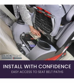 Britax One4Life ClickTight All-in-One Car Seat - Iris Onyx -Britax || Graco || Maxi-Cosi Shop britax one4life clicktight all in one car seat iris onyx 12