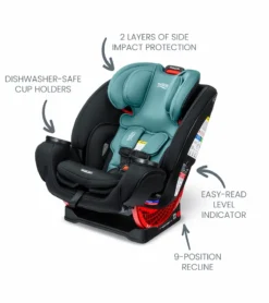 Britax One4Life ClickTight All-in-One Car Seat - Jade Onyx -Britax || Graco || Maxi-Cosi Shop britax one4life clicktight all in one car seat jade onyx 9