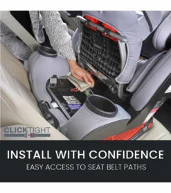 Britax One4Life ClickTight All-in-One Car Seat - Onyx Stone -Britax || Graco || Maxi-Cosi Shop britax one4life clicktight all in one car seat onyx stone 12