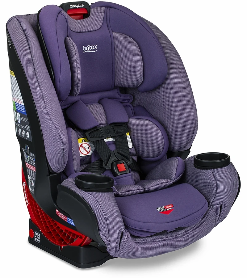 Britax One4Life Clicktight All-in-One Convertible Car Seat - Plum (Safewash) 1 Britax One4Life Clicktight All-in-One Convertible Car Seat - Plum (Safewash)