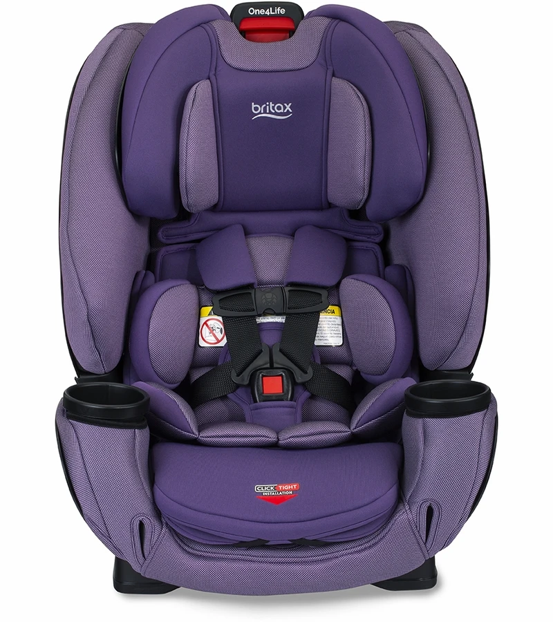 Britax One4Life Clicktight All-in-One Convertible Car Seat - Plum (Safewash) 3 Britax One4Life Clicktight All-in-One Convertible Car Seat - Plum (Safewash) - Image 3