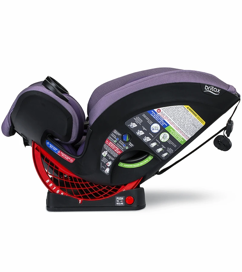 Britax One4Life Clicktight All-in-One Convertible Car Seat - Plum (Safewash) 5 Britax One4Life Clicktight All-in-One Convertible Car Seat - Plum (Safewash) - Image 5