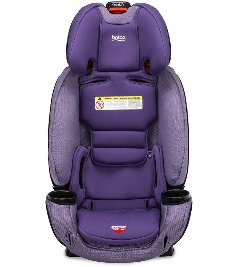Britax One4Life Clicktight All-in-One Convertible Car Seat - Plum (Safewash) 6 Britax One4Life Clicktight All-in-One Convertible Car Seat - Plum (Safewash) - Image 6