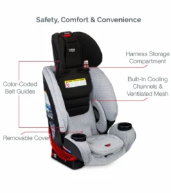 Britax One4Life ClickTight Anti-Rebound Bar All-in-One Convertible Car Seat - Clean Comfort -Britax || Graco || Maxi-Cosi Shop britax one4life clicktight anti rebound bar all in one convertible car seat clean comfort 40