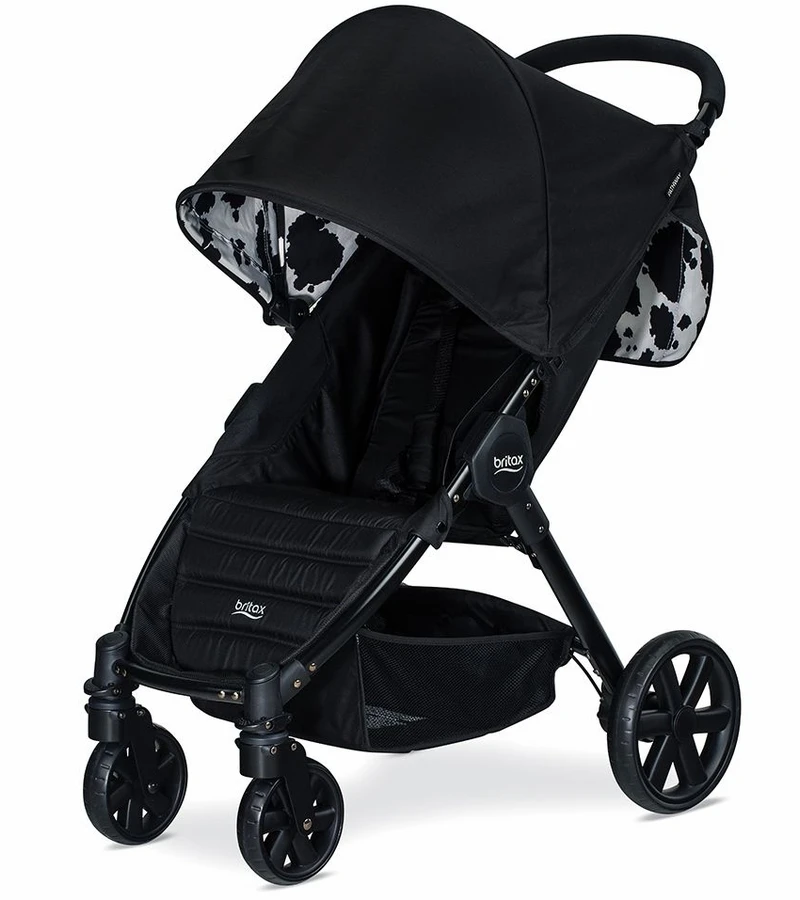 Britax Pathway Stroller + B-Safe Ultra Travel System Bundle - Cowmooflage / Midnight 2 Britax Pathway Stroller + B-Safe Ultra Travel System Bundle - Cowmooflage / Midnight - Image 2