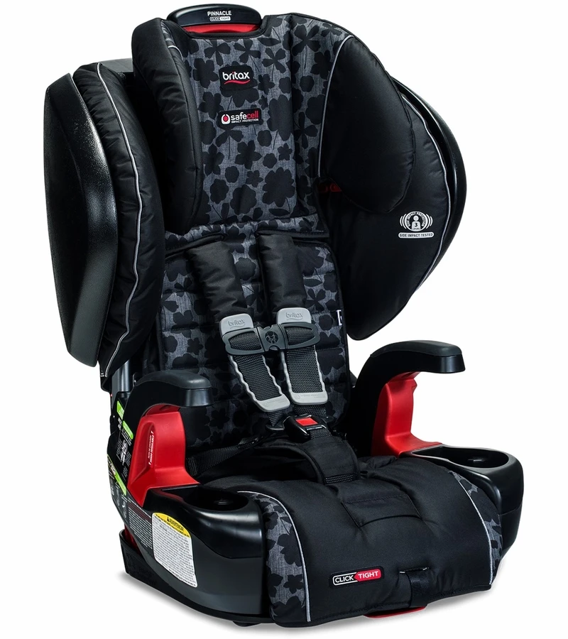 Britax Pinnacle ClickTight Harness Booster Car Seat - Kate 1 Britax Pinnacle ClickTight Harness Booster Car Seat - Kate