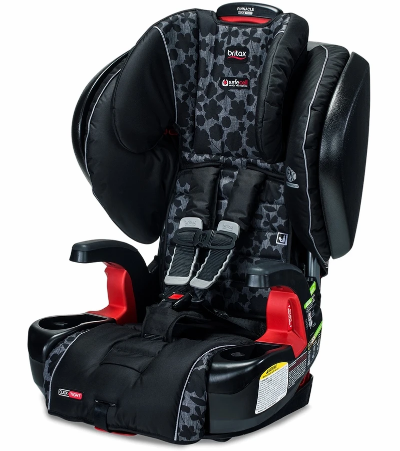 Britax Pinnacle ClickTight Harness Booster Car Seat - Kate 3 Britax Pinnacle ClickTight Harness Booster Car Seat - Kate - Image 3