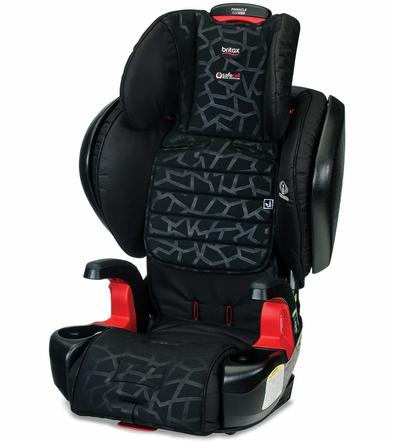 Britax Pinnacle ClickTight Harness Booster Car Seat - Mosaic 4 Britax Pinnacle ClickTight Harness Booster Car Seat - Mosaic - Image 4