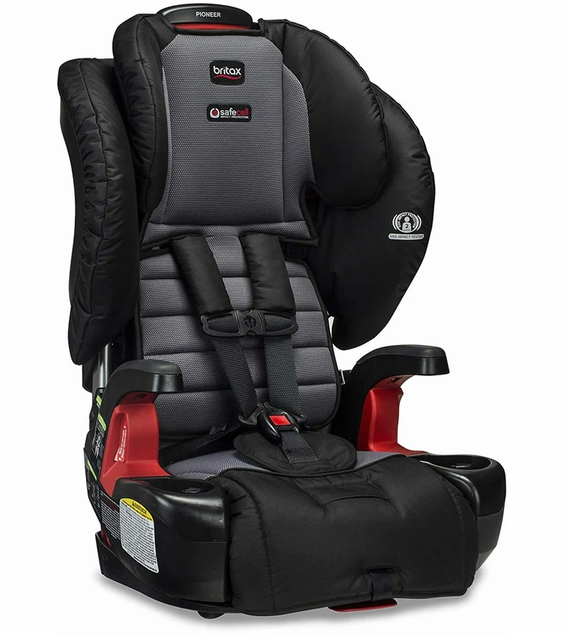 Britax Pioneer G1.1 Harness Booster Car Seat - Ashton 1 Britax Pioneer G1.1 Harness Booster Car Seat - Ashton