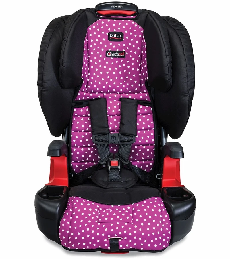 Britax Pioneer G1.1 Harness Booster Car Seat - Confetti 2 Britax Pioneer G1.1 Harness Booster Car Seat - Confetti - Image 2