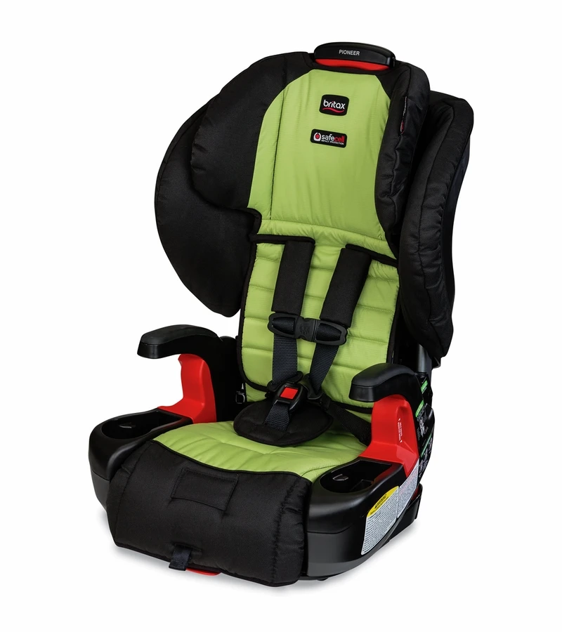 Britax Pioneer G1.1 Harness Booster Car Seat - Kiwi 2 Britax Pioneer G1.1 Harness Booster Car Seat - Kiwi - Image 2