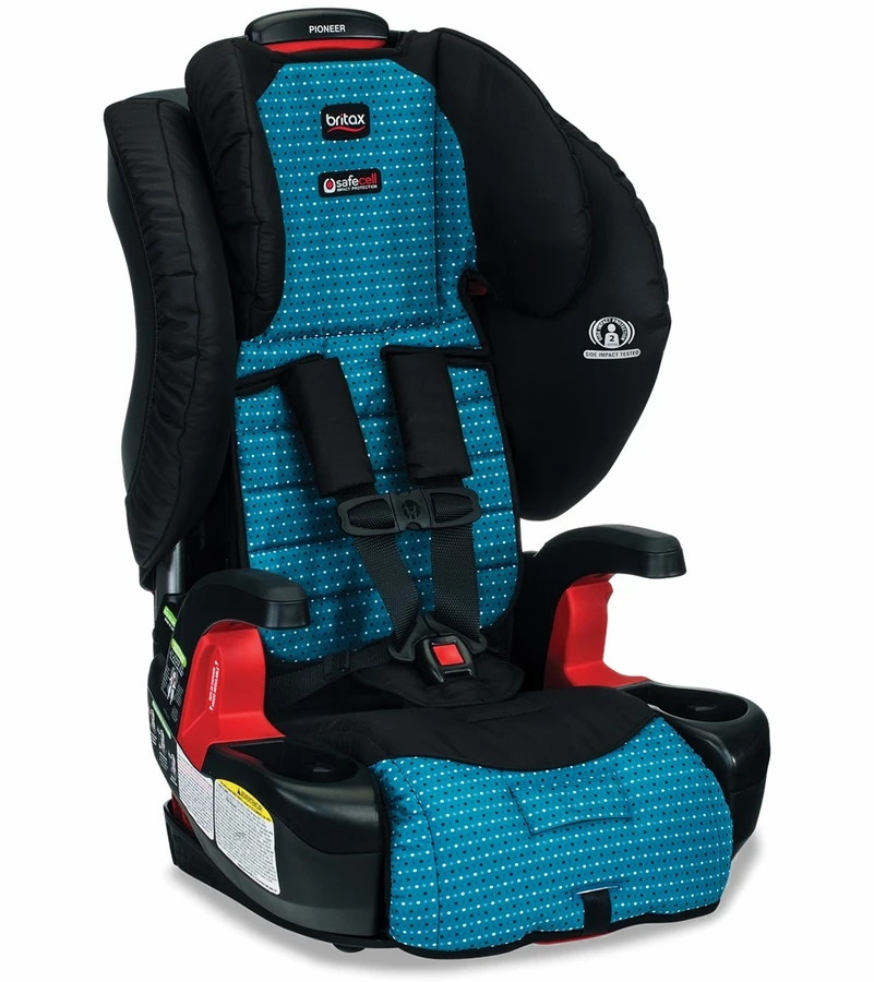 Britax Pioneer G1.1 Harness Booster Car Seat - Oasis 1 Britax Pioneer G1.1 Harness Booster Car Seat - Oasis