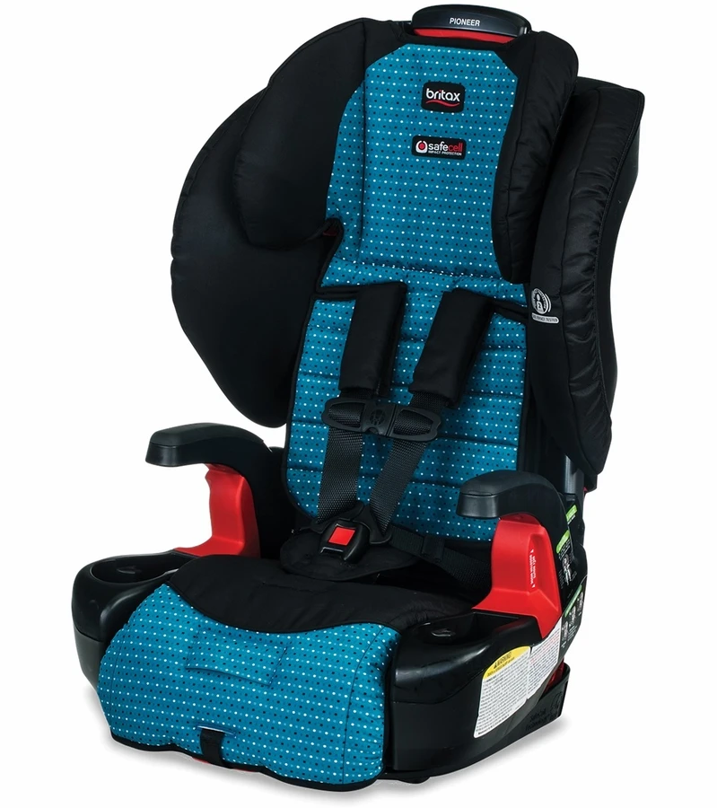 Britax Pioneer G1.1 Harness Booster Car Seat - Oasis 3 Britax Pioneer G1.1 Harness Booster Car Seat - Oasis - Image 3