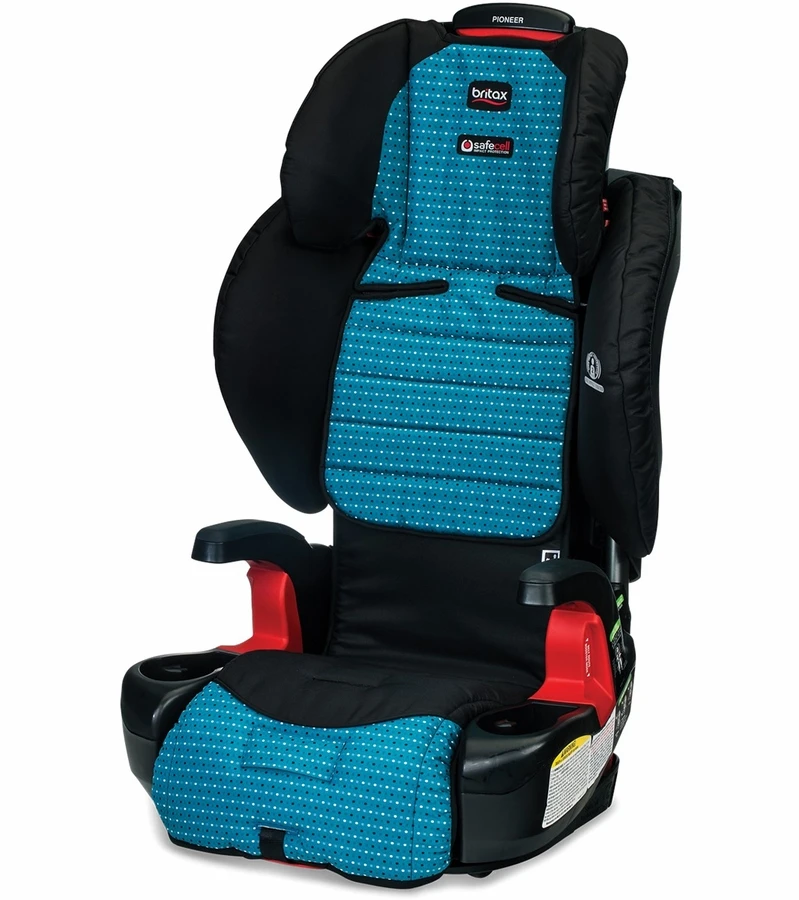 Britax Pioneer G1.1 Harness Booster Car Seat - Oasis 4 Britax Pioneer G1.1 Harness Booster Car Seat - Oasis - Image 4