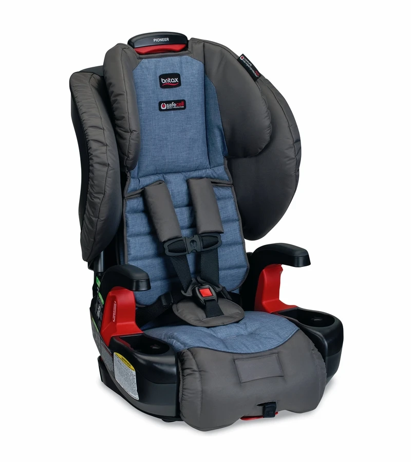 Britax Pioneer G1.1 Harness Booster Car Seat - Pacifica 1 Britax Pioneer G1.1 Harness Booster Car Seat - Pacifica