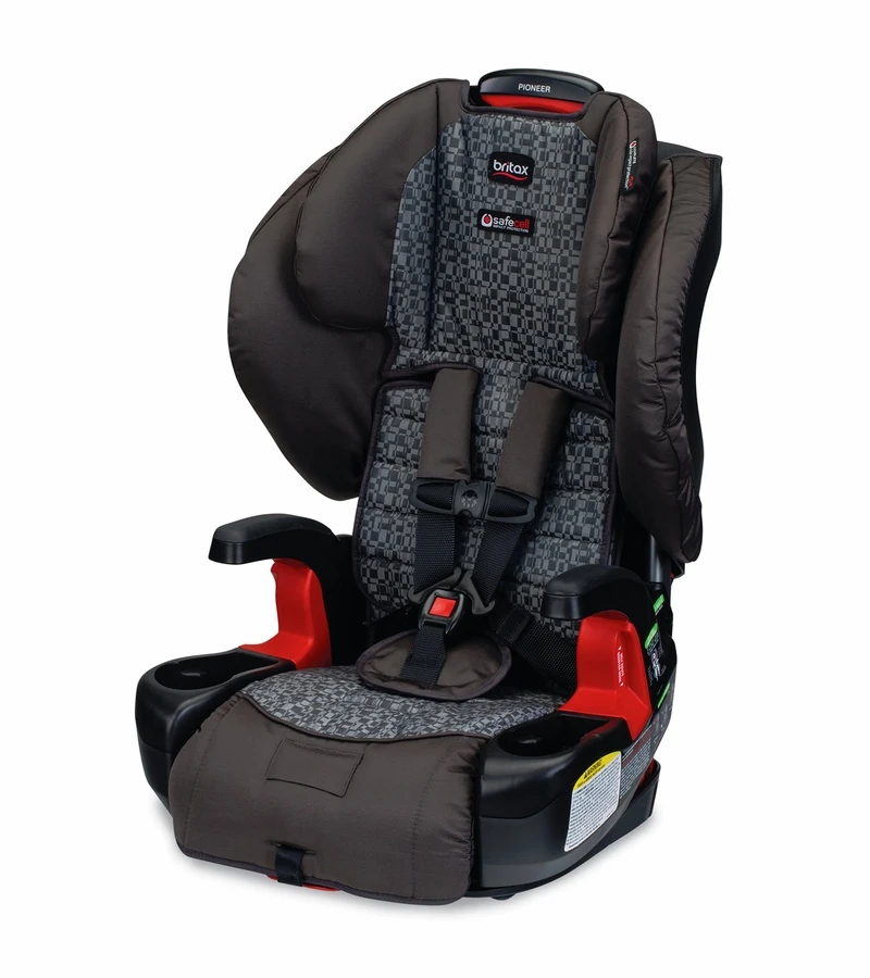 Britax Pioneer G1.1 Harness Booster Car Seat - Silver Cloud 2 Britax Pioneer G1.1 Harness Booster Car Seat - Silver Cloud - Image 2