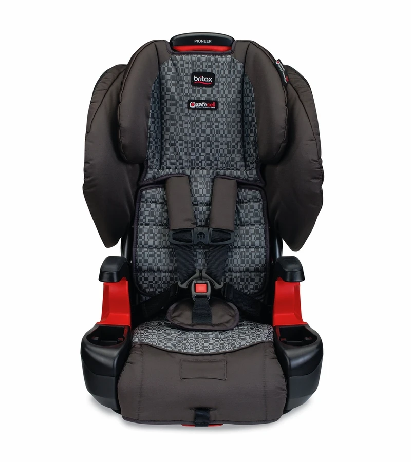 Britax Pioneer G1.1 Harness Booster Car Seat - Silver Cloud 3 Britax Pioneer G1.1 Harness Booster Car Seat - Silver Cloud - Image 3