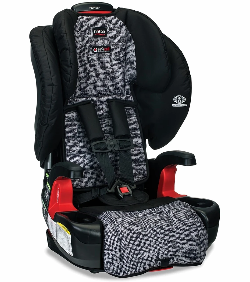 Britax Pioneer G1.1 Harness Booster Car Seat - Static 1 Britax Pioneer G1.1 Harness Booster Car Seat - Static