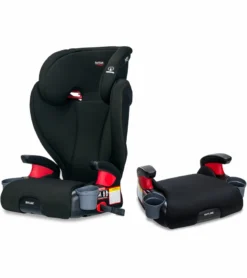 Britax Skyline 2-Stage High Back Belt Positioning Booster Car Seat - Highback And Backless - 2 Layer Impact Protection - 40 To 120 Pounds - Dusk