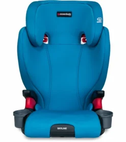 Britax Skyline High Back Belt Positioning Booster Car Seat - Teal