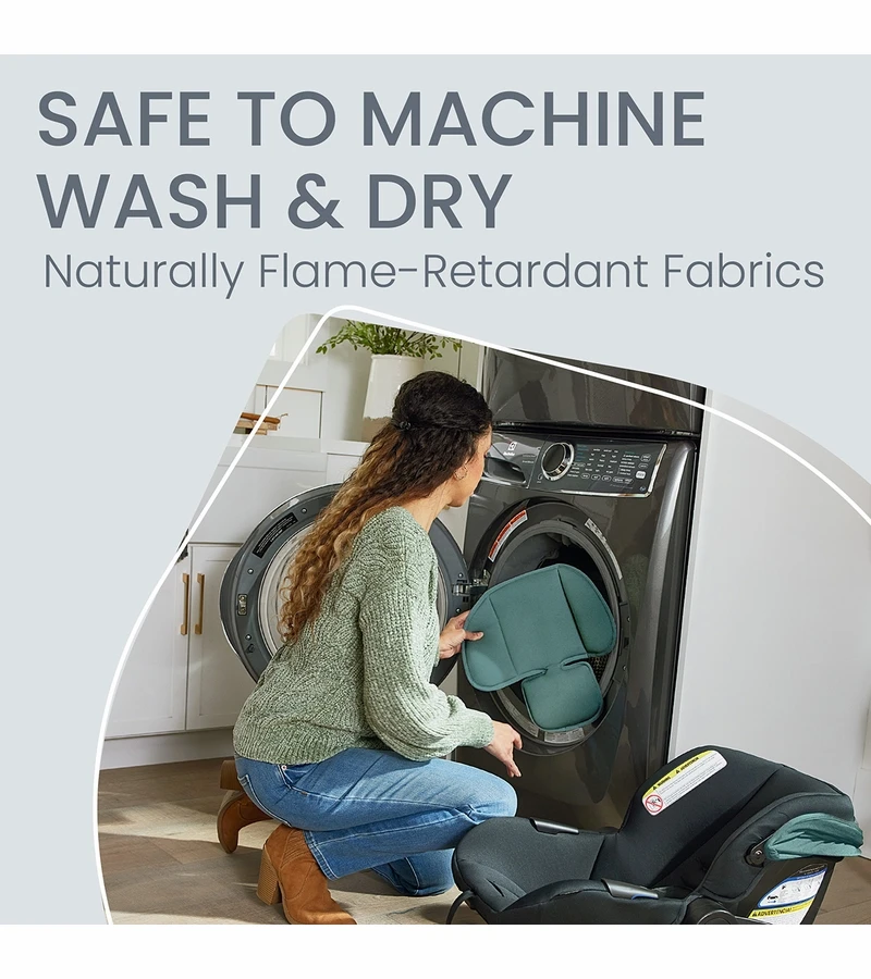 Britax Willow S Infant Car Seat With Alpine Anti-Rebound Base - Jade Onyx 6 Britax Willow S Infant Car Seat With Alpine Anti-Rebound Base - Jade Onyx - Image 6