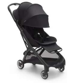 Bugaboo Butterfly + Turtle Air Travel System - Black / Midnight Black / Black -Britax || Graco || Maxi-Cosi Shop bugaboo butterfly turtle air travel system black midnight black black 149