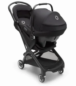 Bugaboo Butterfly + Turtle Air Travel System - Black / Midnight Black / Black -Britax || Graco || Maxi-Cosi Shop bugaboo butterfly turtle air travel system black midnight black black 152