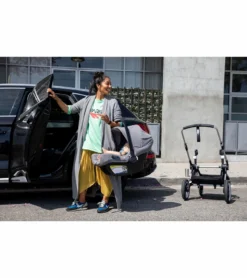 Bugaboo Turtle Air By Nuna Lightweight Infant Car Seat + RELX Base Load Leg - Black -Britax || Graco || Maxi-Cosi Shop bugaboo turtle air by nuna lightweight infant car seat relx base load leg black 26