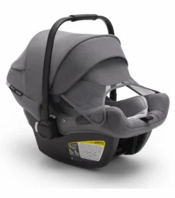 Bugaboo Turtle Air By Nuna Lightweight Infant Car Seat + RELX Base Load Leg - Grey Melange -Britax || Graco || Maxi-Cosi Shop bugaboo turtle air by nuna lightweight infant car seat relx base load leg grey melange 23