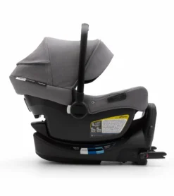 Bugaboo Turtle Air By Nuna Lightweight Infant Car Seat + RELX Base Load Leg - Grey Melange -Britax || Graco || Maxi-Cosi Shop bugaboo turtle air by nuna lightweight infant car seat relx base load leg grey melange 24