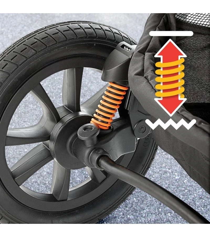 Chicco Activ3 Jogging Travel System - Crux 3 Chicco Activ3 Jogging Travel System - Crux - Image 3